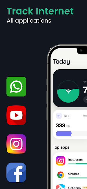 Internet Data Usage Tracker Screenshot 0