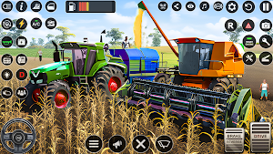 Real Tractor Driving Games 3D Screenshot 0