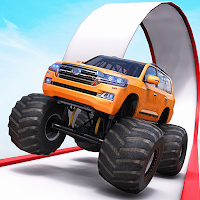 Monster Truck Stunts: Modern Prado Car Game 3D