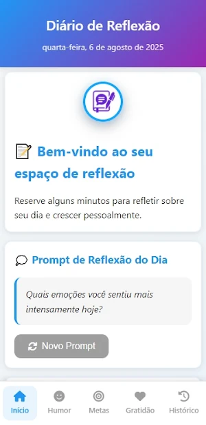 Diário de Reflexões Screenshot 0