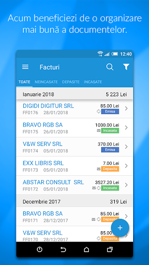 SmartBill Screenshot 3