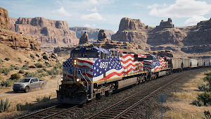 US Train Simulator Game Screenshot 2