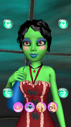 Halloween Makeup Salon Screenshot 1