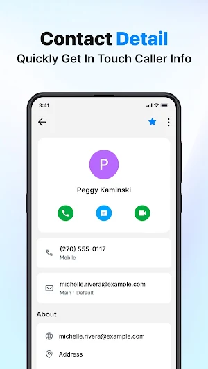 Contact - Phone Dialer & Calls Screenshot 3