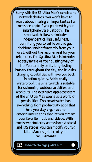 s9 ultra smart watch manual Screenshot 1
