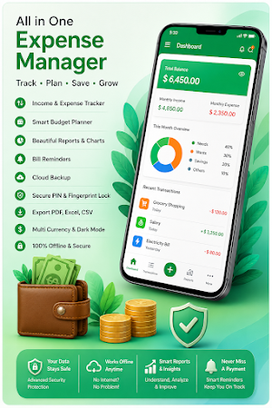 Expense Manager & Khata Book Screenshot 1