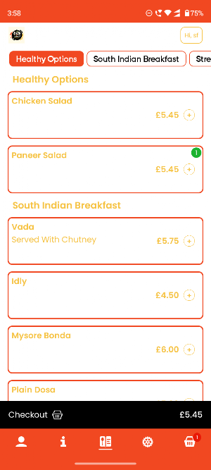 Desi Flamess Takeaway Screenshot 2