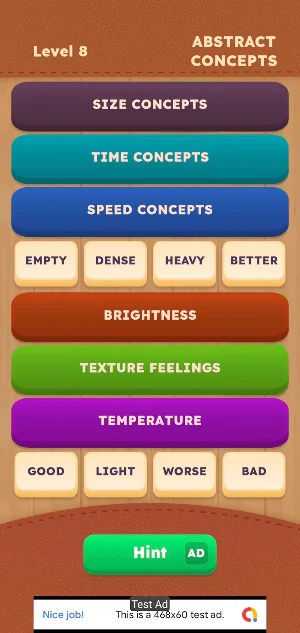 Word Bricks Screenshot 2