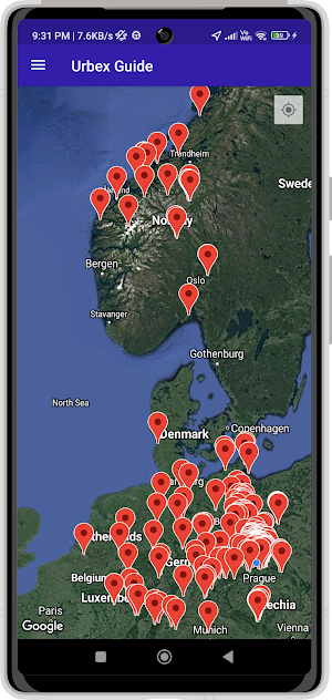 Urbex Guide Screenshot 0