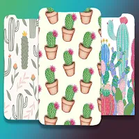 Cute Cactus Wallpaper