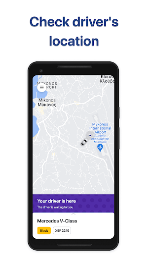 Aegean Taxi: Ride app Screenshot 2