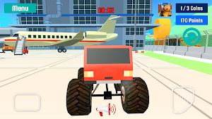 Monster Truck Stunt Speed Race by Kaufcom Screenshot 1
