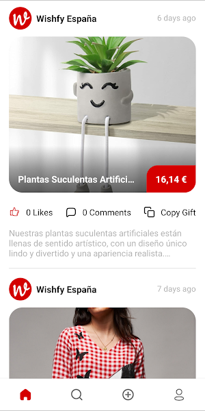 Wishfy – Wish & Gift List Screenshot 1