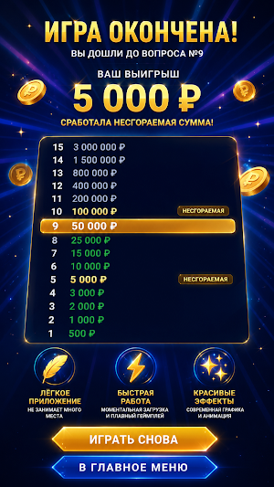 Миллионер - Викторина Screenshot 1