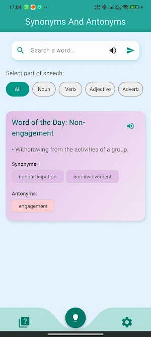 Synonyms & Antonyms - English Screenshot 2