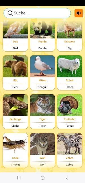 Echte Tiergeräusche Screenshot 2