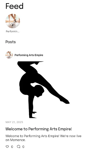 Performing Arts Empire Screenshot 2