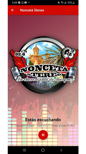 Noncetá Stereo 92.6 FM - Jenes Screenshot 0