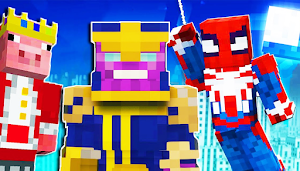 Superheroes Mod for Minecraft Screenshot 1