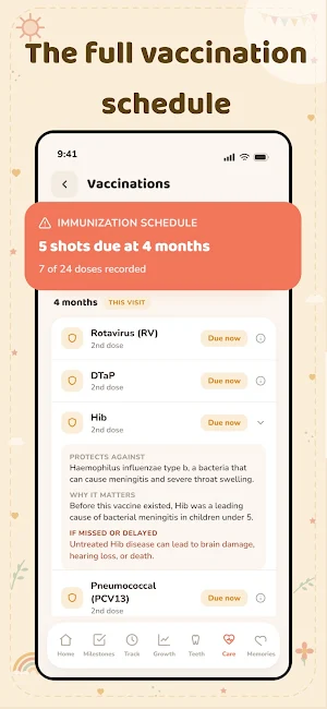 Baby Tracker: Milestones, Feed Screenshot 3