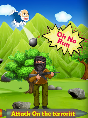 Modi Flying Endless Game Screenshot 1