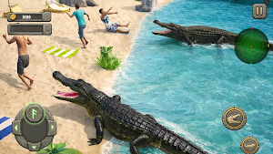 Wild Angry Crocodile Sim Screenshot 0