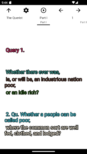 zBook: The Querist Screenshot 1