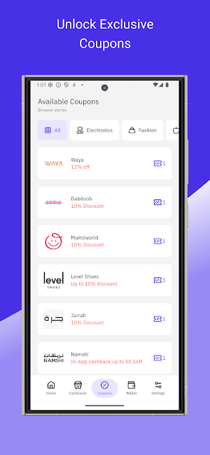 Malback | Cashback & Coupons Screenshot 3