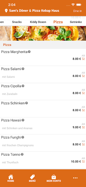 Sam's Döner & Pizza Kebap Haus Screenshot 2