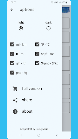 AdaptatoR lite Screenshot 2