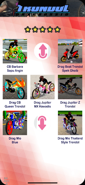 Motor Trondol Drag Bussid Screenshot 1