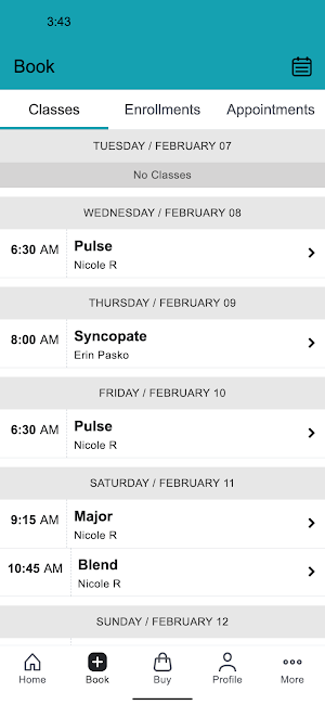 Insync Syncopated Cycling Screenshot 1