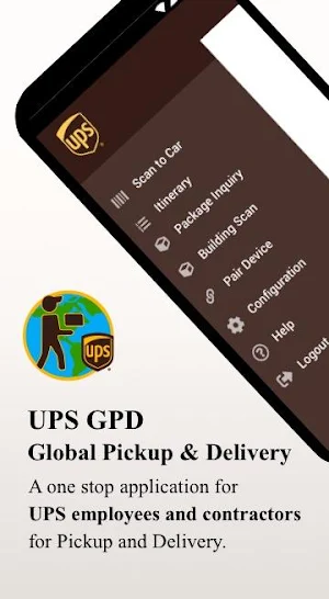 UPS Global Pickup & Delivery (GPD) Screenshot 0