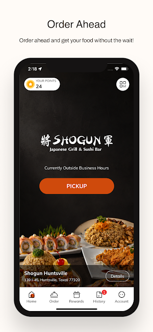 Shogun Huntsville Screenshot 0