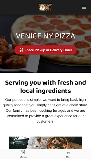 Venice NY Pizza Screenshot 0