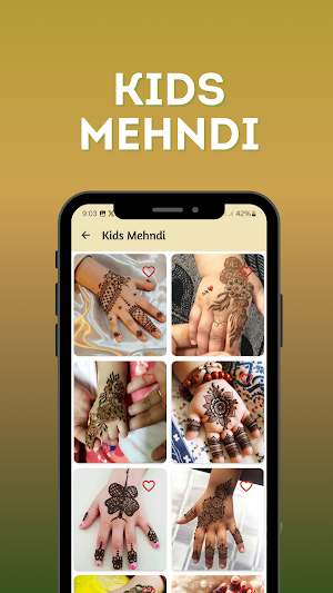 Mehndi Design Offline : HD Screenshot 3