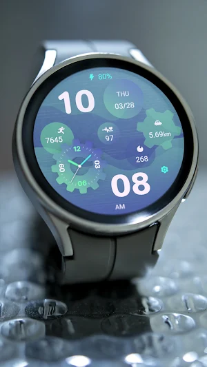 DeepSea gradient For Wear OS Screenshot 3