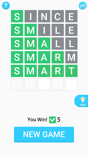 Wordle Challenge : Daily Word Screenshot 1