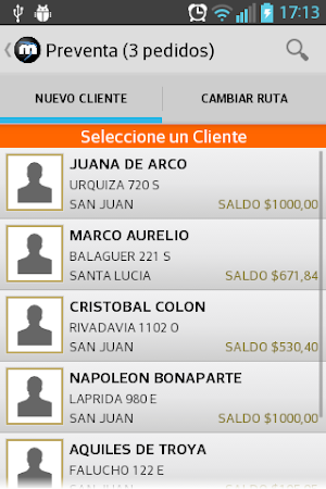 Mercedario Preventa Movil Screenshot 1