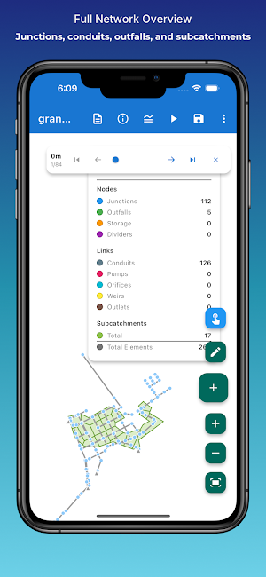 HydroSewer - Drainage Network Screenshot 3