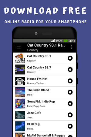Cat Country 98.1 Radio Fm Massachusetts Online Screenshot 0