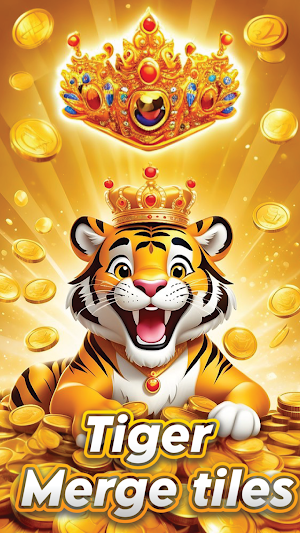Tiger Merge tiles Screenshot 1