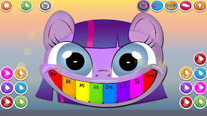 My Colorful Litle Pony Instrument - Piano Screenshot 1