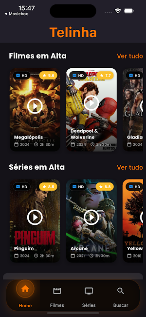 Telinha - Filmes e Séries Screenshot 2