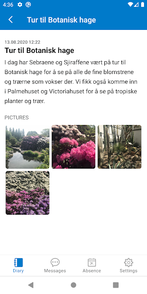 Min Barnehage Foresatt Screenshot 1