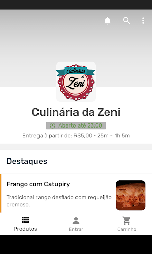 CULINÁRIA DA ZENI Screenshot 0
