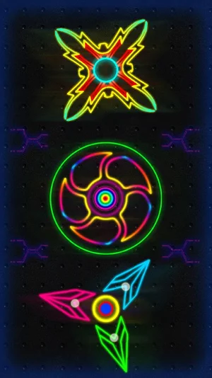 Fidget Spinner: Play with Neon Spinners Screenshot 3