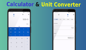 Calculator and Unit Converter Screenshot 0