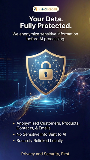 Field Recall–AI Sales Insights Screenshot 1