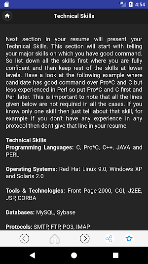 CV Writing App Screenshot 3